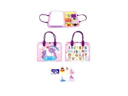 2Kids Toys Senzorická busy kniha Jednorožec 2