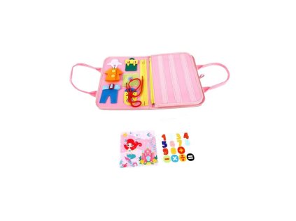 2Kids Toys Senzorická busy kniha Jednorožec 1