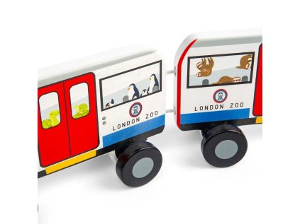 Bigjigs Toys Ťahacia hračka Londýnske metro