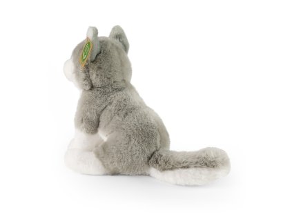 Rappa Plyšový pes husky sediaci 23 cm SOFT COLLECTION, ECO-FRIENDLY