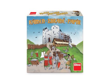 Dino Hra Kameň, zbrane, papier II