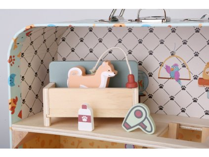2Kids Toys Domček pre maznáčikov v kufríku