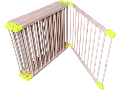 2Kids Toys Detská drevená ohrádka XXL