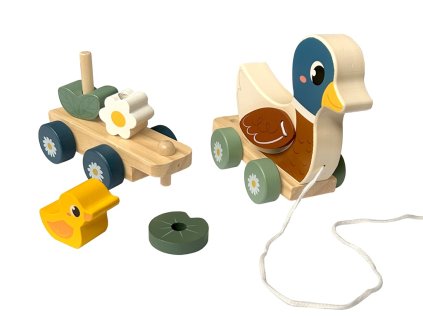 2Kids Toys Ťahacia hračka Kačacia rodina