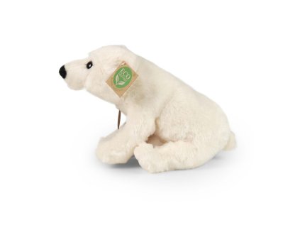 Rappa Plyšový medveď ľadový 25 cm ECO-FRIENDLY