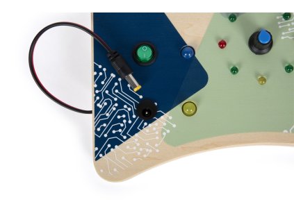 small foot Motorická doska s LED svetlami a vypínačmi - poškodený obal