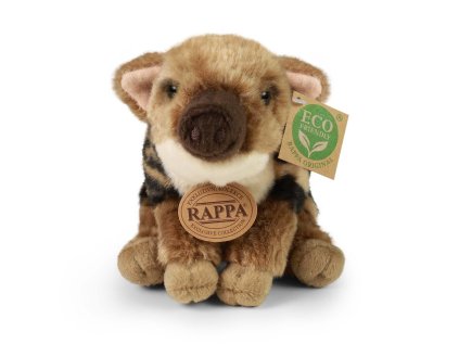 Rappa Plyšové mláďa diviaka sediace 20 cm ECO-FRIENDLY