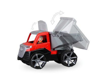 Lena TRUXX 2 Auto sklápač, ozdobný kartón - poškodený obal