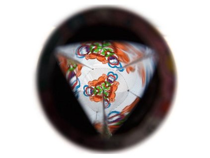 Goki Kaleidoskop Farebný vír ružový