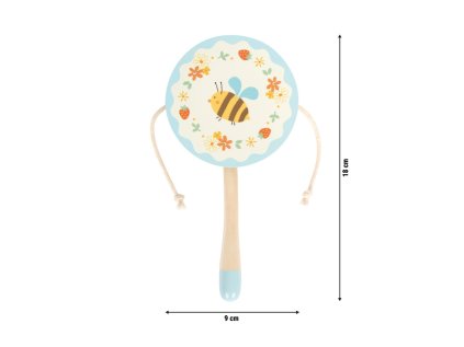 small foot Rotačný bubienok Včielka