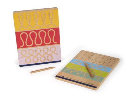 small foot Drevená písacia doska Educate - poškodený obal