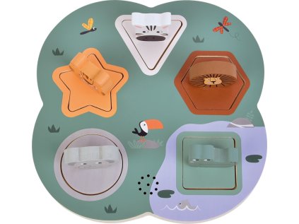 small foot 3D puzzle so zvukmi zvierat Safari