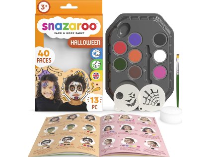 sada 8 barev na oblicej halloween 184576