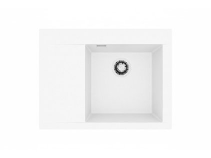 PURE-G 60 P bílý A10 + QC sifon_algranit