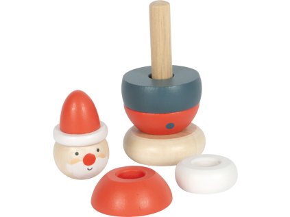 small foot Drevená vianočná nasadzovacia figúrka 1 ks