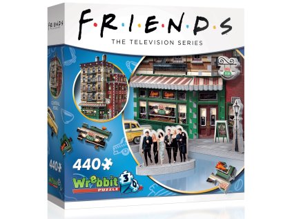 WREBBIT 3D 3D puzzle Přátelé: Central Perk 440 dílků