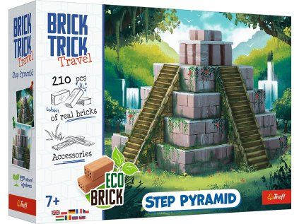 TREFL BRICK TRICK Travel: Pyramida M 210 dílů