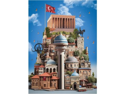 ANATOLIAN Puzzle Ankara 1000 dílků