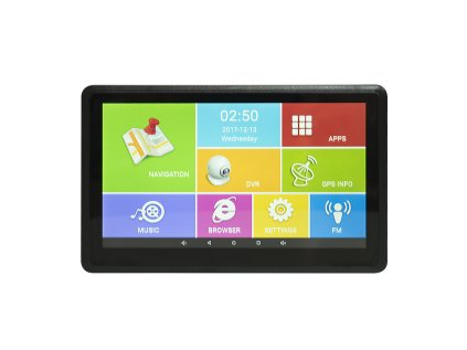 GPS navigačný systém PNI D766 7 palcový displej Android 6.0 s automatickým DVR