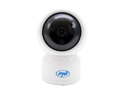 Kamerová videokamera PNI IP390T 1080P s PTZ WiFi H264 + podporuje 128 GB microSD, nočné videnie, aplikácia Tuya, P2P, Android, iOS, pre interiér, rotáciu po pohybe, pohybový alarm