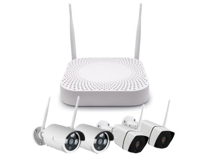 Sada na sledovanie videa PNI House TY200 - 4 kamery Full HD, ovládanie pomocou aplikácie Tuya Smart