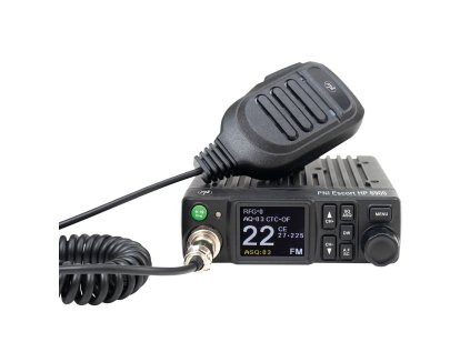 Balík rádiovej stanice CB PNI Escort HP 8900 ASQ, 12-24V + CB PNI Extra 48 anténa s magnetickou základňou, napájanie 12V / 24V, RF zisk, Roger Beep, CTCSS-DCS, Dual Watch