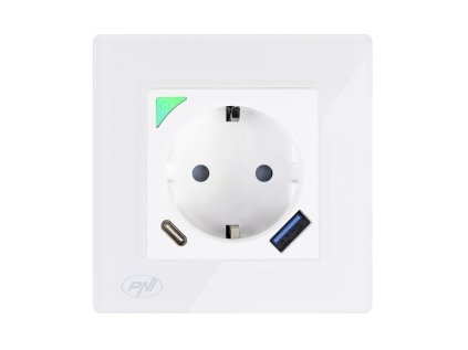 Inteligentná WiFi zásuvka PNI SmartHome WP202, montáž do zeme, ovládanie cez internet, vyhradená aplikácia Tuya Smart, kompatibilná s Amazon Alexa a Google Home