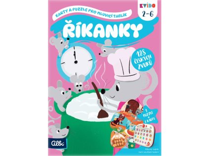 ALBI Kvído Karty a puzzle: Říkanky