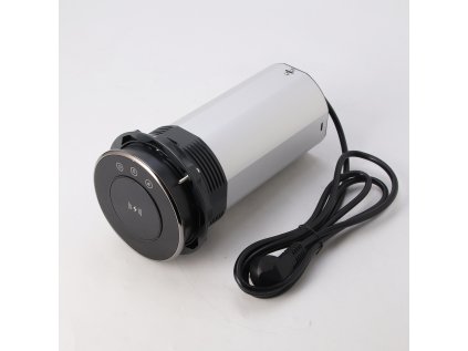 Inteligentná zásuvka PNI SmartHome WP600 WiFi, zapustená v podlahe, 6 x schuko, 2 x USB-A, 2 x USB-C, IP65, šedá