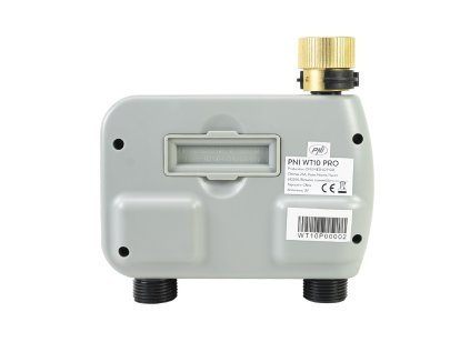 Závlahový programátor PNI WT10 PRO, LCD displej, 3/4 kovové pripojenie, 2 výstupy, zelená