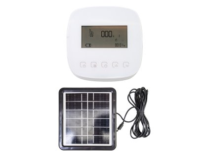 Inteligentný programátor závlahy PNI SWI190, Wi-Fi so solárnym panelom 3,3W, 8 zón, ovládanie aplikáciou Tuya