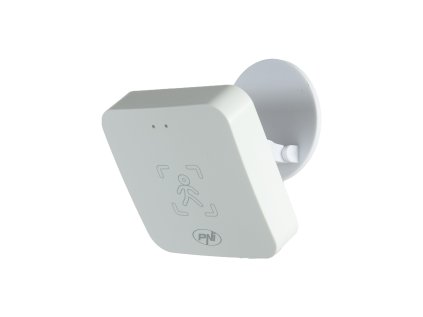 Wi-Fi snímač prítomnosti PNI SafeHouse HS402, s milimetrovými radarovými vlnami, dosah 10 m, detekuje pohyb a statickú prítomnosť, meria vzdialenosť a jas, kompatibilný s aplikáciou Tuya, napájanie 5V