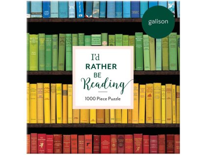 GALISON Puzzle Raději budu číst 1000 dílků