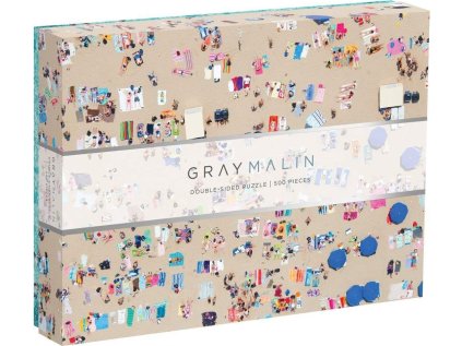 GALISON Oboustranné puzzle Gray Malin: Pláž 500 dílků