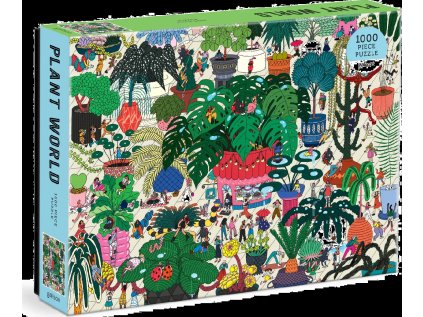 GALISON Puzzle Svět rostlin 1000 dílků