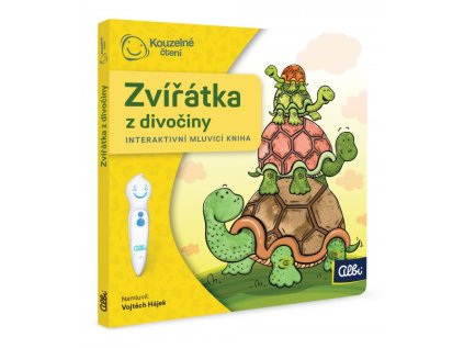 ALBI Kouzelné čtení Minikniha: Zvířátka z divočiny