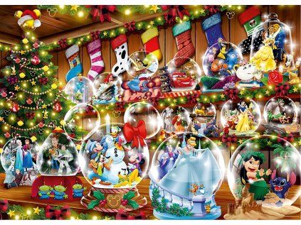 RAVENSBURGER Puzzle Disney: Vánoce 1000 dílků