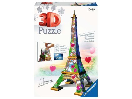 RAVENSBURGER 3D puzzle Eiffelova věž (Love Edition) 216 dílků