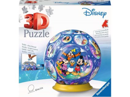 RAVENSBURGER 3D Puzzleball Disney 73 dílků