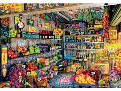 EDUCA Puzzle Farmářský trh 2000 dílků