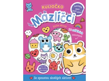 Svojtka & Co. Kuliočko: Mazlíčci 20 reliéfních samolepek