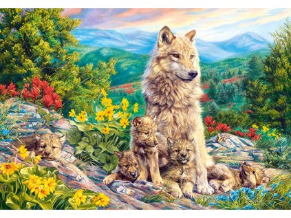 CASTORLAND Puzzle Nová vlčí generace 1000 dílků