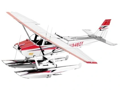 3d puzzle cesna 182 floatplane 43234