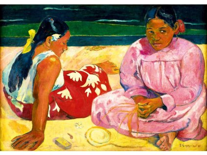 BLUEBIRD Puzzle Tahitské ženy na pláži 1000 dílků