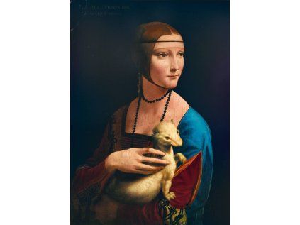 puzzle dama s hranostajem 1000 dilku 232204