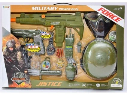 vojenska sada s helmou 149124