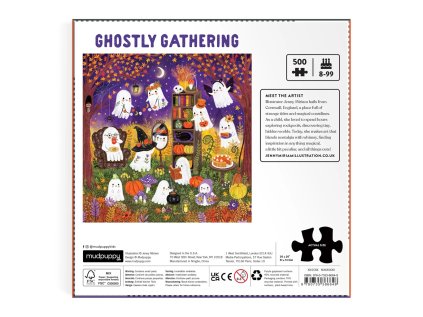 Mudpuppy Puzzle Strašidelné stretnutie 500 dielikov