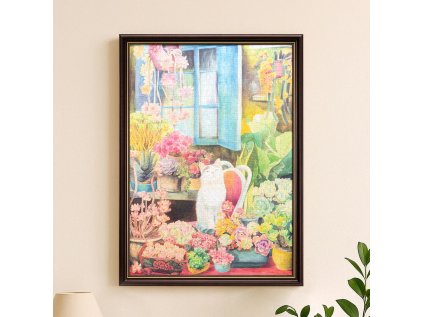 RoboTime Puzzle Mačacia záhrada s rastlinami 1000 dielikov