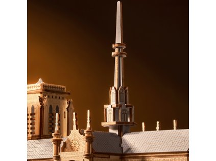 RoboTime 3D drevená skladačka Parížska katedrála Notre-Dame