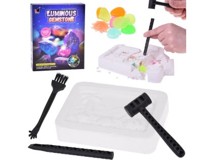 JOKOMISIADA Archeologická sada: Hledání svítících (fluorescenčních) kamenů